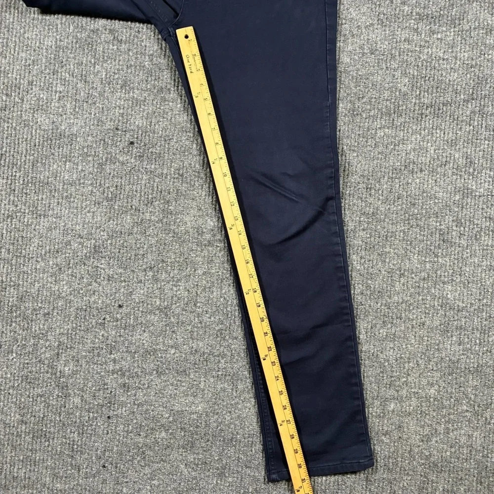 Banana Republic Traveler Slim Fit Pants Mens‎ 33x32 Navy Stretch Casual Low Rise